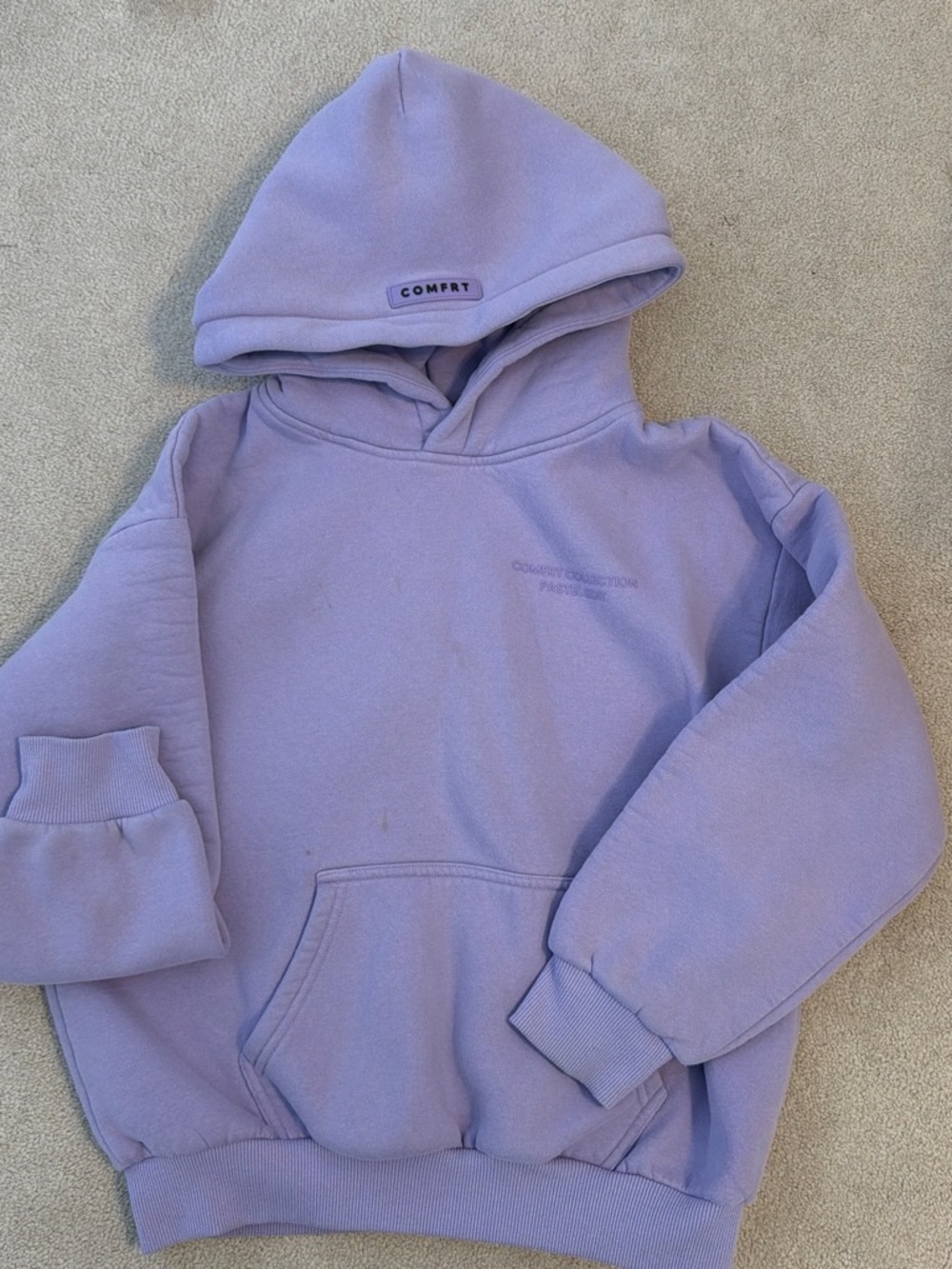 Kids Lavender Hoodie Sweatshirt by COMFRT